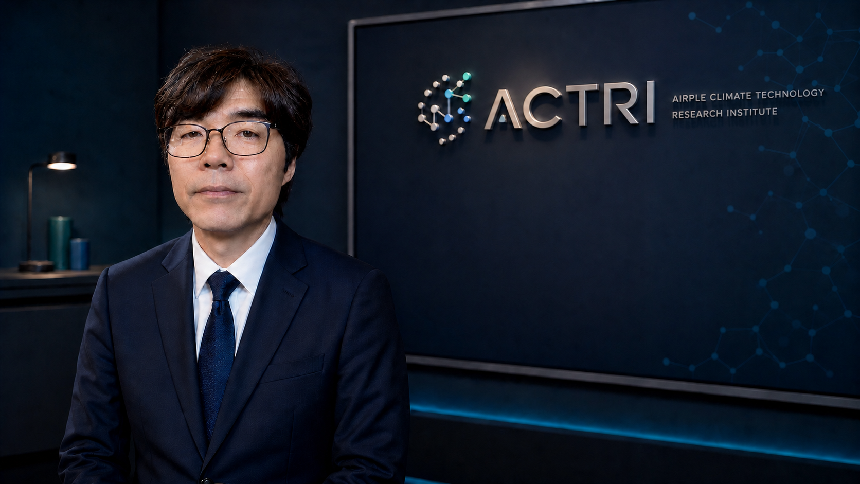 ACTRI 칠판 앞 권태경 공학박사